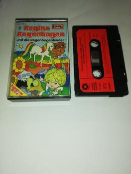 Regina Regenbogen Folge 5 und die Regenbogenkinder 5-fach Schwarz geschraubt Schwarz mit Roten Aufkleber 31 740-4 Sonocord